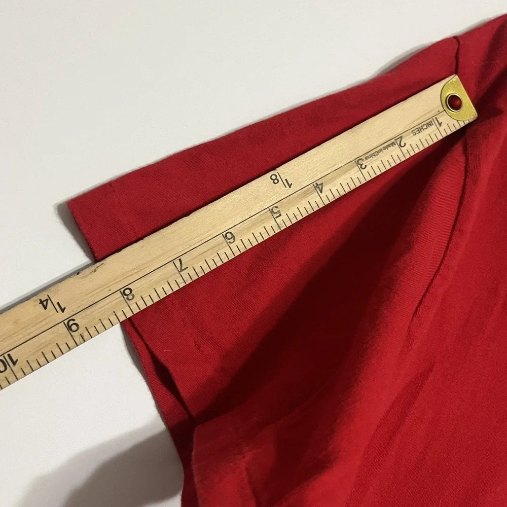 Polo Ralph Lauren Men's Size XL Short Sleeve T-ShirtSolid Red Cotton